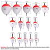 Tackle Buoy EVA Float Floats Stick Fishing Bobber Floating Buoy Red And White Float Fishing Floats