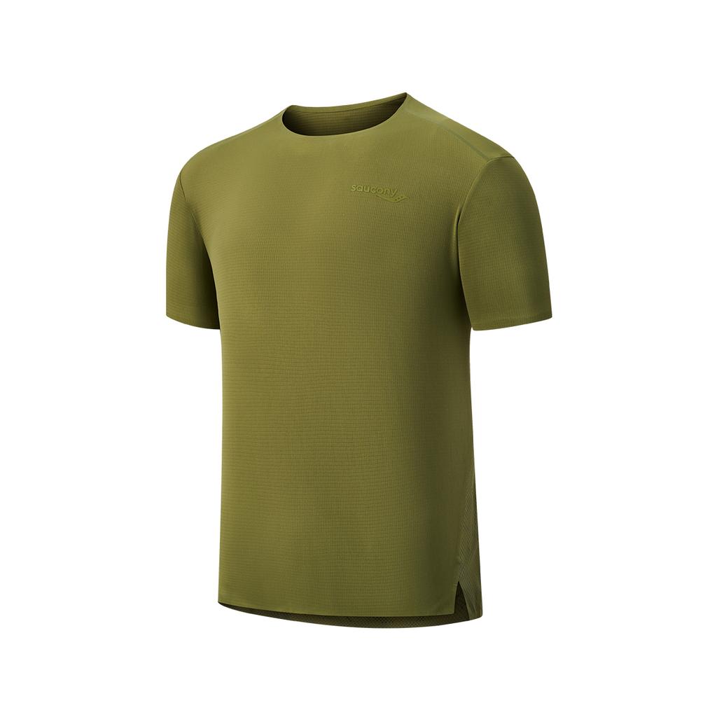 Saucony T Shirt Men's Dark Tree Green SC2249108A-GE92