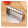 Stainless Steel Hamburger Meat Press Circular Square Burger Meat Press Kitchen Tool Meat Press Plate 1PC