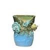 Retro Ceramic Succulent Pot - Large & Small with Creative Handmade Relief Design