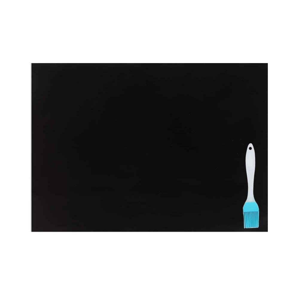 Антипригарный коврик для гриля, 60x40 см, жаростойкая кулинарная пластина, приспособление для чистки гриля, для электрической духовки, микроволновой печи, газового гриля