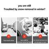 1/2x скребок для уборки снега, демонтаж лобового стекла автомобиля для всех автозапчастей, прочная автомобильная лопата для снега, лопата для льда, инструмент для мытья окон