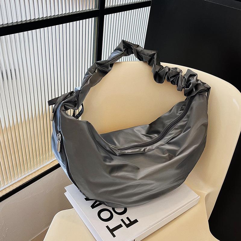 Модные женские сумки с высокой стоимостью, повседневные, плиссированные, новые, нишевые, универсальные, через плечо, кроссбоди, сумки-пельмени