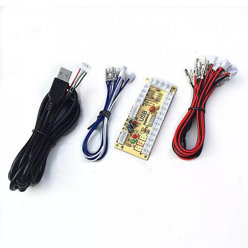 Плата управления аркадным джойстиком Idl Zero Delay CY-822D USB Encoder с комплектом проводов