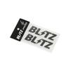Наклейка с логотипом BLITZ, ширина 100 мм, МЕТАЛЛ (2 куска) 13559