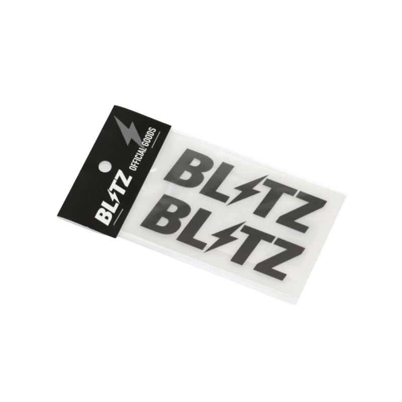 Наклейка с логотипом BLITZ, ширина 100 мм, МЕТАЛЛ (2 куска) 13559