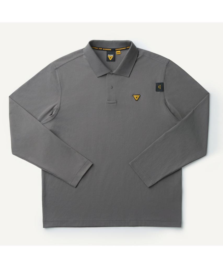 BOLDEST Essential Polo Long Sleeve T-Shirt 2Atax25013Gyd