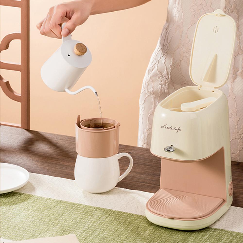 Mini Portable Coffee Machine And Tea Cooker Mltifunctional American Drip Coffee Machine Expresso Coffee Maker 250ml 400w