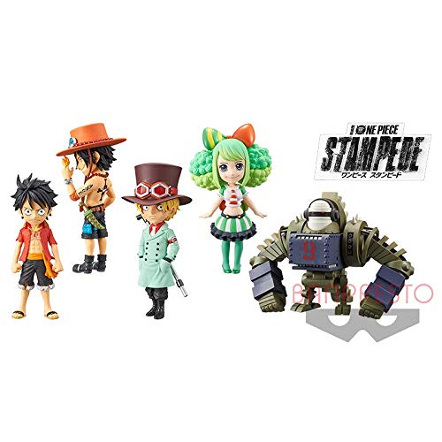 Коллекционная фигурка PIECE World по мотивам фильма. Все 6 типов набора "ONE STAMPEDE" том 3