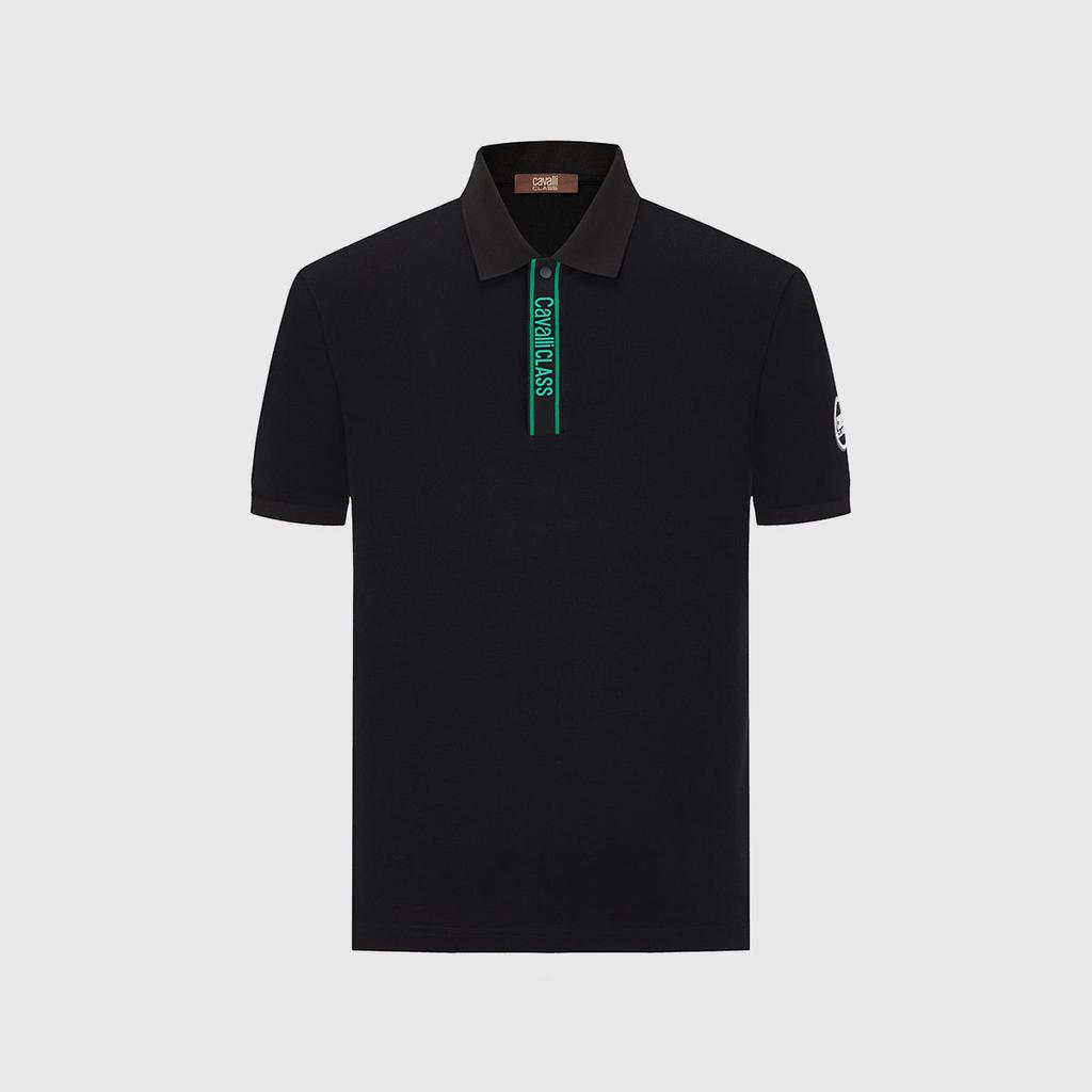 Classic Color-blocked Men's Short-sleeved Polo Shirt