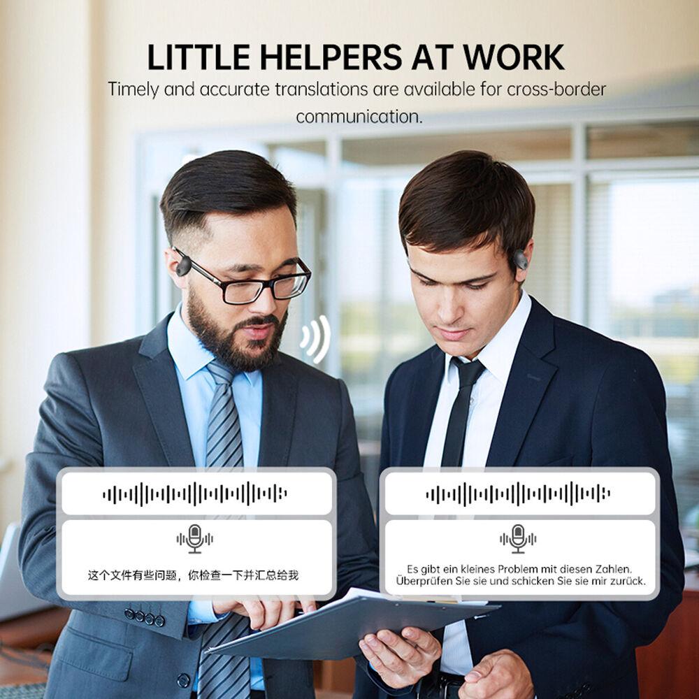 Переводчик Наушники 150 Языки В Реальном Времени Онлайн Оффлайн Перевод Наушники