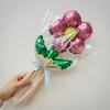 10pcs Romantic Daisy Rose Flower Balloon Colorful Five Petal Flower Balloon  Wedding Birthday Party