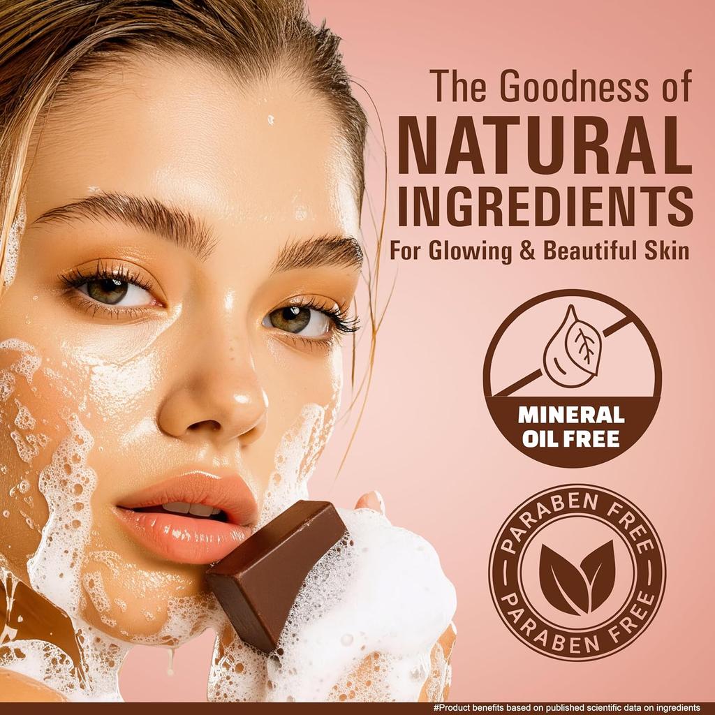 Мыло Multani Naturals с койевой кислотой, куркумой и сандалом для ванны, 125 г, упаковка из 3 шт., питательное, для ежедневного использования, для всех типов кожи