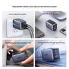 Ugreen Комплект 65 Вт GaN многопортового USB-C зарядного устройства для ноутбука