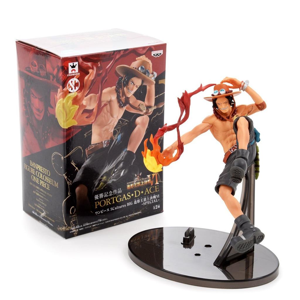 One Piece SCultures BIG Zoukei King Summit Battle VI Ace Figure Regular Color Single Item -SPECIAL-