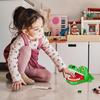 Супер большие игрушки с зубами крокодила игра для детей, крокодил кусает палец стоматолог игры забавные игрушки для 1-4 игроков
