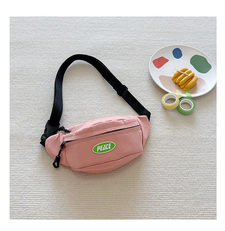 Детская нагрудная сумка, модная, крутая, для мальчика, красивая, поясная сумка, повседневная, легкая, сумка-мессенджер, модный, универсальный детский рюкзак