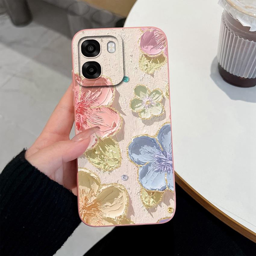 For Oppo A6x A6s Reno 15 15F 15Pro Realme 16Pro Phone Cases Fashion Astronaut Shell Lightweight Liquid Silicone Premium Anti Slip Lens Protector Cover