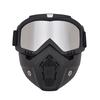 Modular Mask Detachable Goggles Motorcycle Racing Helmet Protective Face