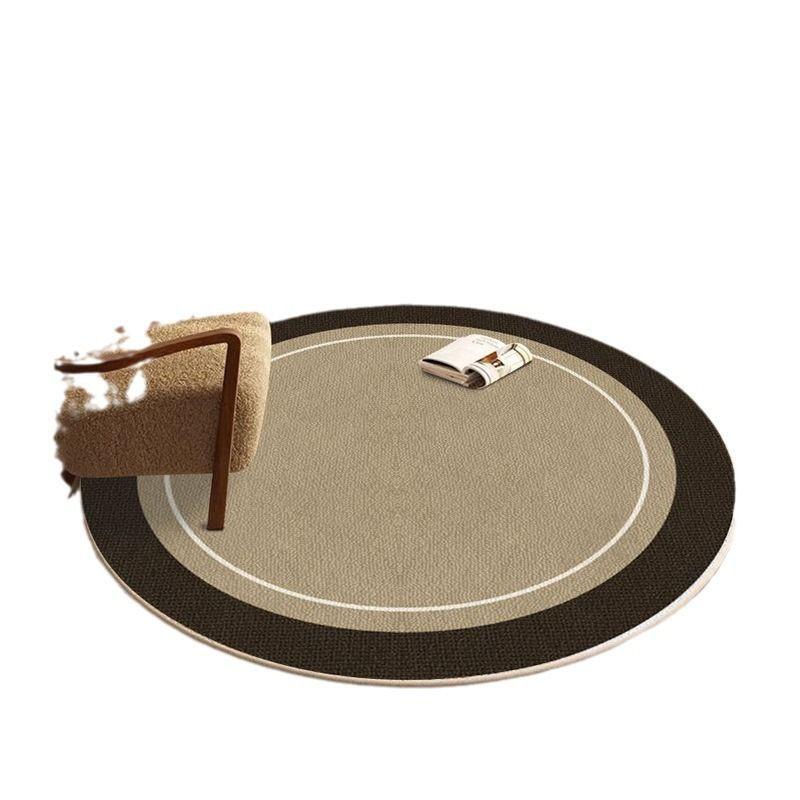 Circular Carpet Living Room Dirt Resistant Sofa Coffee Table Carpet Household Wear Resistant Cooling Resistant Anti Slip Carpet
