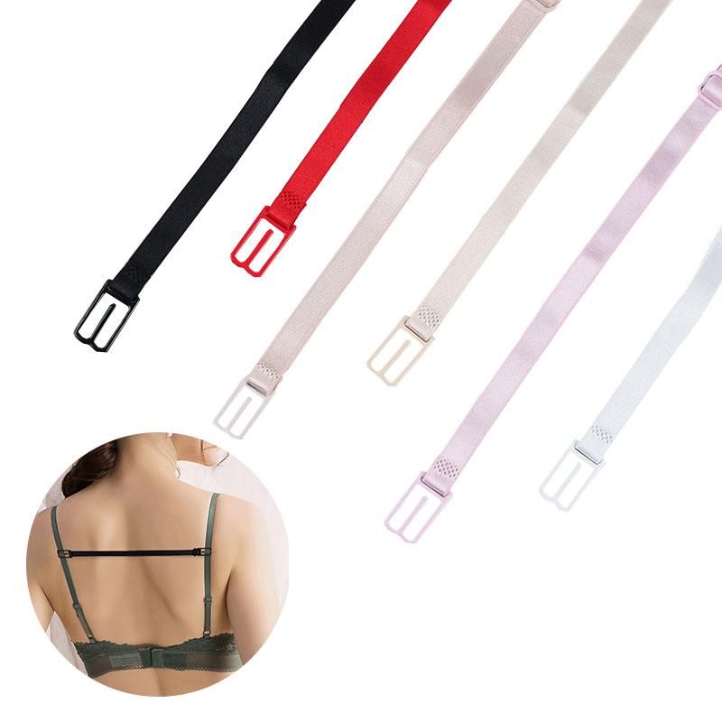 Women Anti Slip Bra Strap Double-shoulder Female Holder Buckle Belt With Back Hasp Invisible Elastic Straps Lingerie Accessory