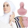 Ramadan Modal Muslim Women Jersey Headscarf Hijab Underscarf Ninja Hats Head Cover Turban Inner Bonnet Cap Arab Accessories