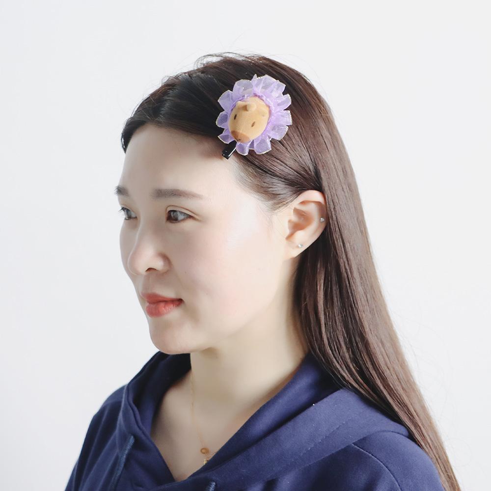 6pcs Cartoon Capybara Hair Accessories Kawaii Duckbill Clip Cute Hairpin Hair Styling