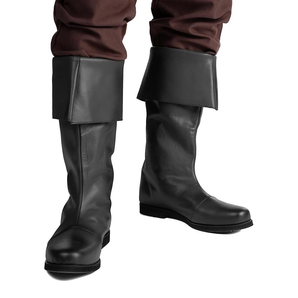 Новые европейские и американские ретро ботинки викингов, средневековые, эпохи Возрождения, пиратские, мужские