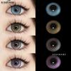Colored Contact Lenses Blue Fashion Comfortable Beauty Lenses Purple Makeup Colored Contact Lenses Eye Makeup Green Soft Lenses 1 Pair