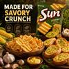 Кукурузные чипсы Orion Wavy со вкусом французского чесночного хлеба 70 г хрустящие кукурузные снеки со вкусом французского чеснока