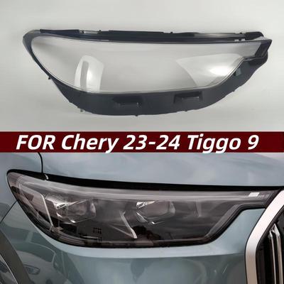 Накладка на фару Tiggo 9 2023-24 Прозрачный передний абажур