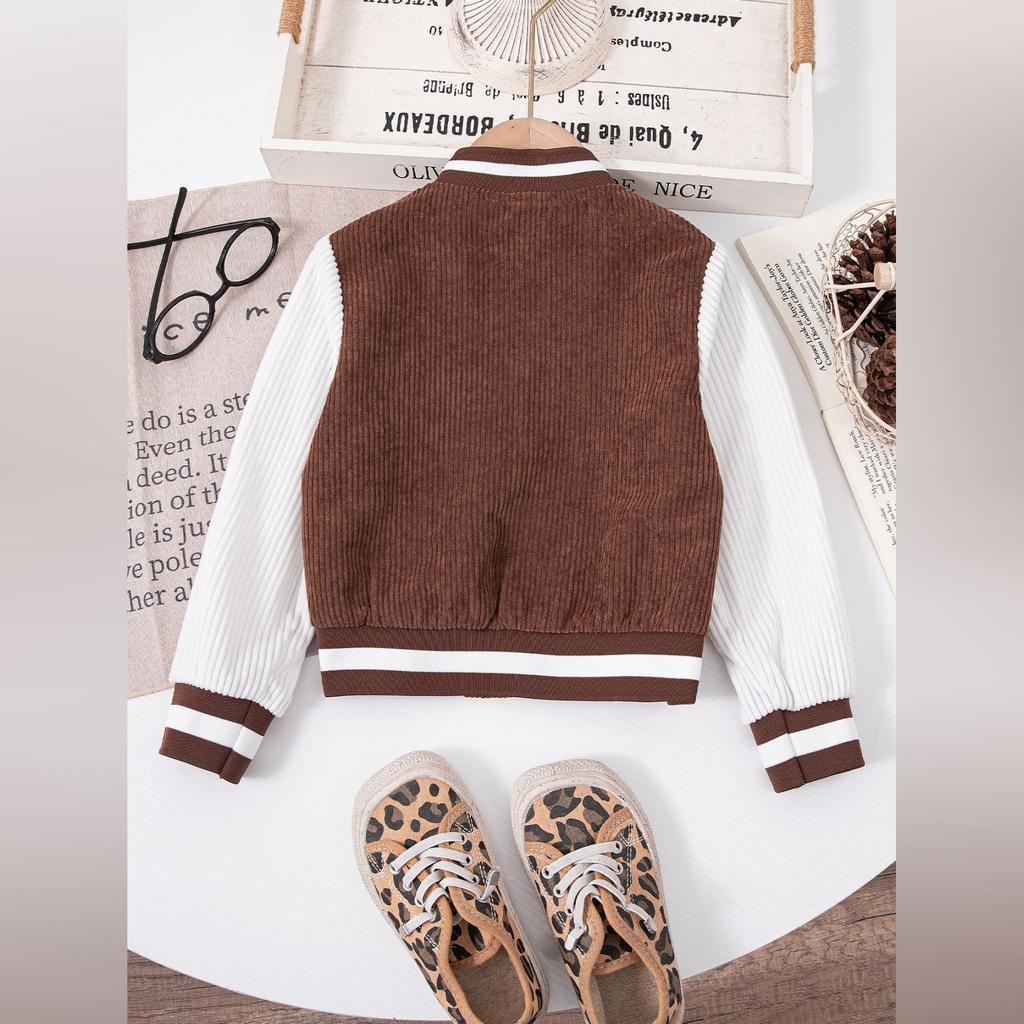 Kids Casual Fashion Top Coat Soft Lightweight Outerwear For Daily Use