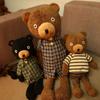 Cartoon Wearing Bear Plush Toys Soft Bear Stuff Doll Plush Pillow Bear Plush Toy  Children's Toys