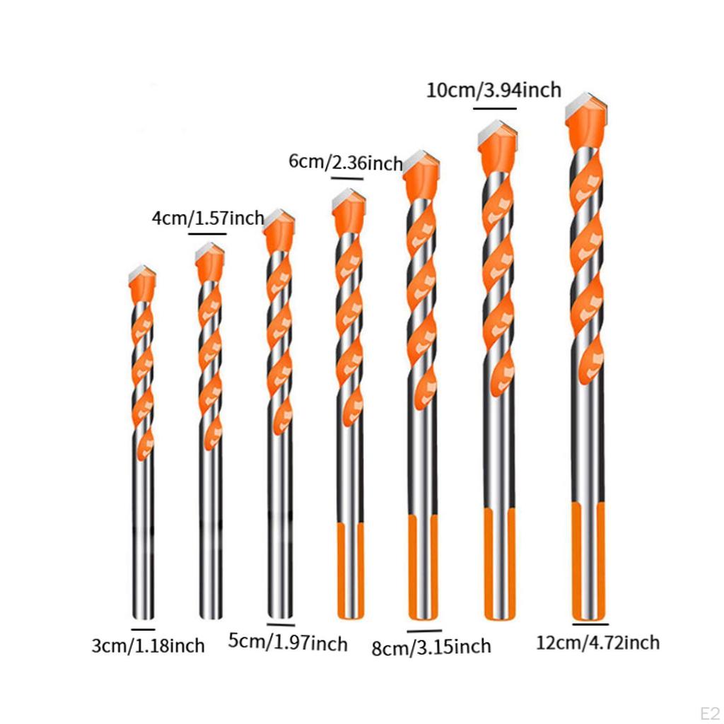 Многофункциональный набор из 7 треугольных дрелей