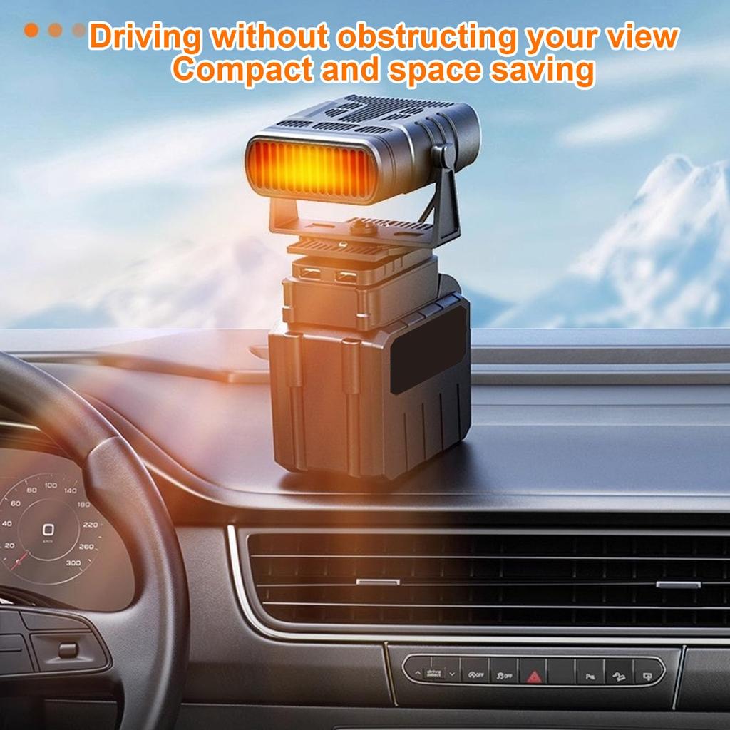 Портативный обогреватель Yanmis, 170 Вт, Автомобильный обогреватель-отладчик, Беспроводной вентилятор с подогревом,