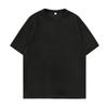 2025 Summer Men Short Sleeve Tees Men Women Vintage T-Shirt Loose Casual Basic Shirt O Neck Solid Color Oversized Tops