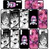 Для Samsung Galaxy S25 S24 S23 iPhone 17 16 15 Xiaomi Redmi Note 14 13 12 11 Plus Pro Max Чехол Ahegao Hentai Манга Аниме Девушка Waifu OPPO Huawei Обложка