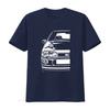 Klassisches Auto Sierra Rs Cosworth Sapphire 4dr T Shirt Oberteile Grafik Sho Vintage Washed Casual Top For Everyday Wear