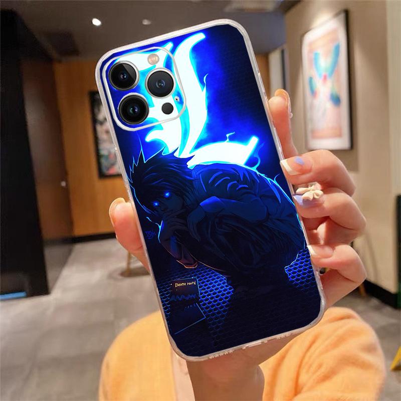 Phone Case For iphone 17ProMax 17 Pro 16 15 14 13 Pro Max 17 Air 15 16 Pro 15Plus Anime Death Note