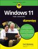 The Windows 11 For Seniors For Dummies Book