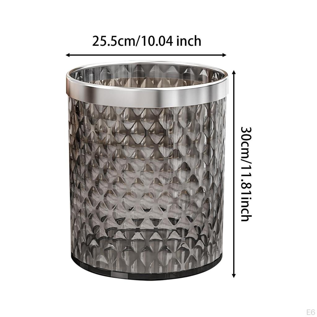 Стильный мусорный бак для ванной комнаты 16 л мусорная корзина для бумажных отходов бытовая