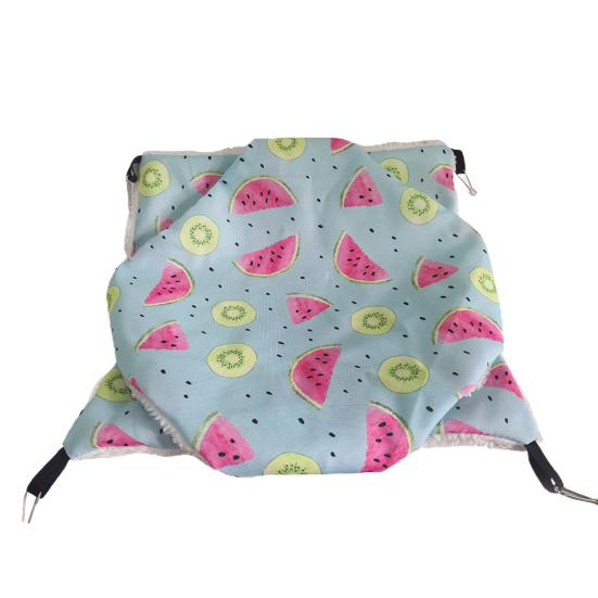 Гнездо хомяка, большое пространство, подвесная печать, сохраняет тепло, двухслойная ткань для отдыха, Рождество