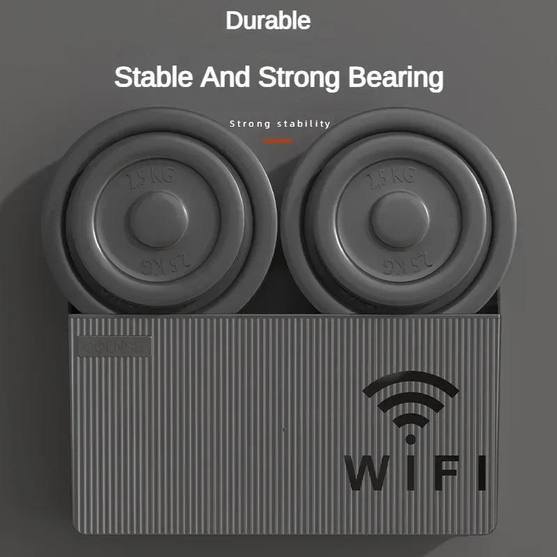 Настенный беспроводной маршрутизатор WIFI, полка для хранения из АБС-пластика, стойка для маршрутизатора, кабельный кронштейн для питания, органайзер, коробка для гостиной