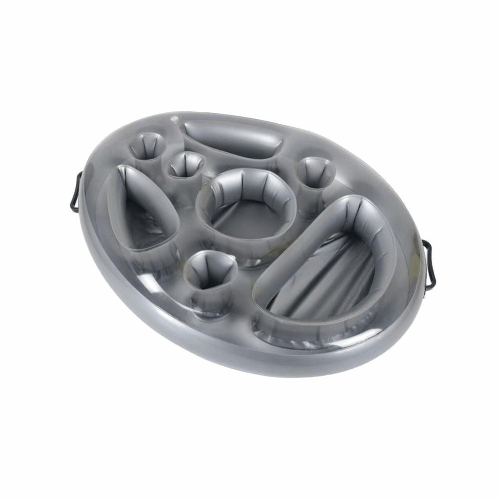 Blow Up Design Inflatable Pool Float PVC Material Floating Bar Tray Swimming Accessory
