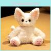 Немецкий Белый Имитация Кошки Мультяшная Плюшевая Игрушка Кукла Для Подарка Украшения И