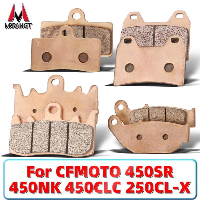 MRRANGT Для CFMOTO 450SR 450NK 450CLC 250CL-X Мотоцикла Задние и Передние Тормозные Колодки из Спеченного Металла Комплект Высокопроизводительные