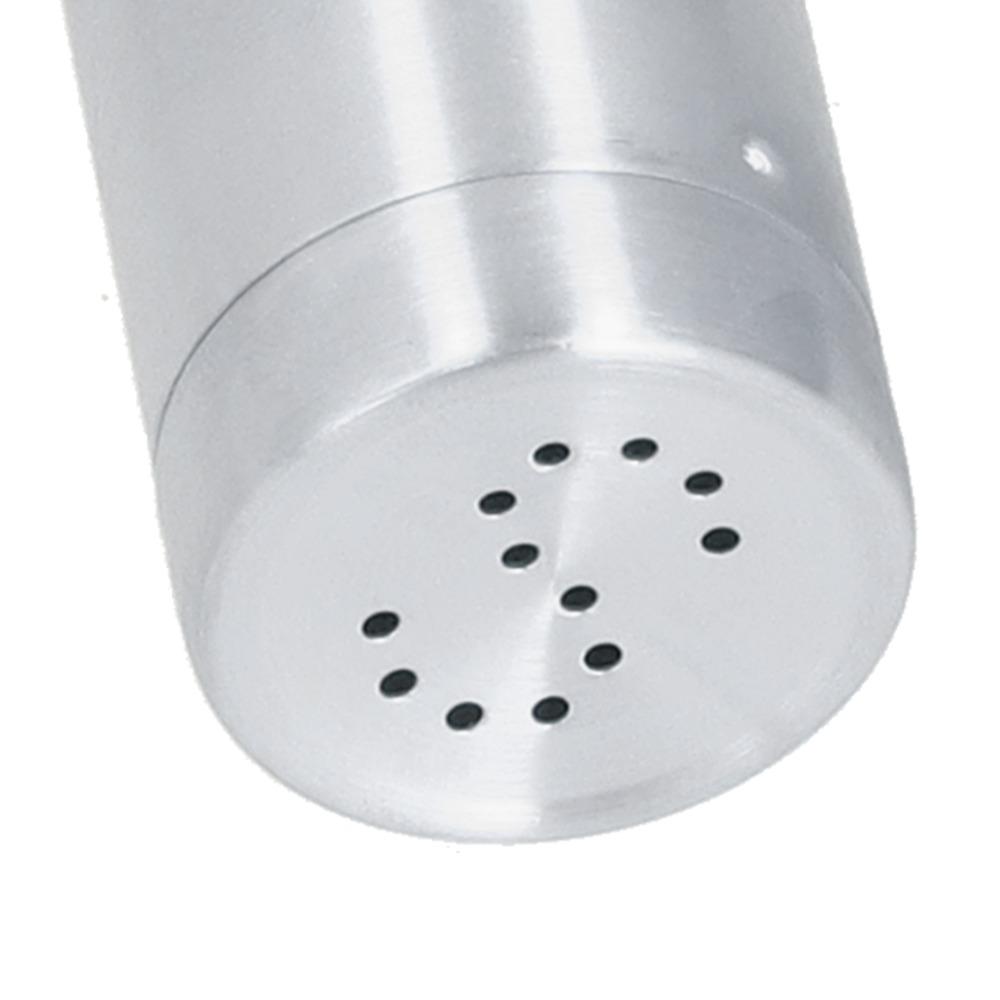 2Pcs Stainless Steel Seasoning Bottles Shaker Lids Condiment Jar Salt Pepper Shaker Restaurants