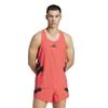 Майка для бега Adidas RTR Singlet Мужская KUK30 Полутихий красный (JD7314) XS
