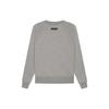 Fear of God Essentials 1977 Серия SS22 Свитшот с круглым вырезом и цифровой печатью логотипа Флисовый свитшот Унисекс Топы Темно-овсяный FOG-SS22-389