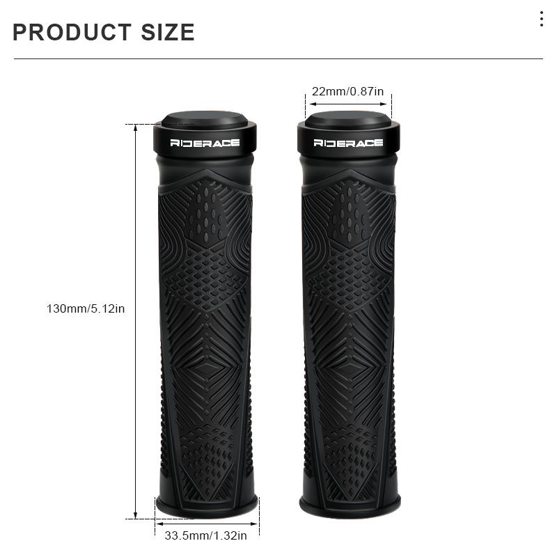 Ручки для руля велосипеда Противоскользящие амортизирующие чехлы для руля горного велосипеда Эргономичные удобные резиновые Аксессуары для велоспорта